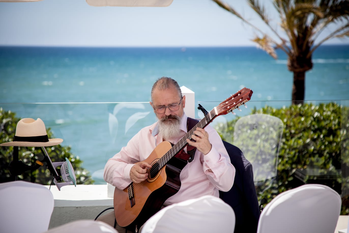 Marbella Wedding Guitar Image